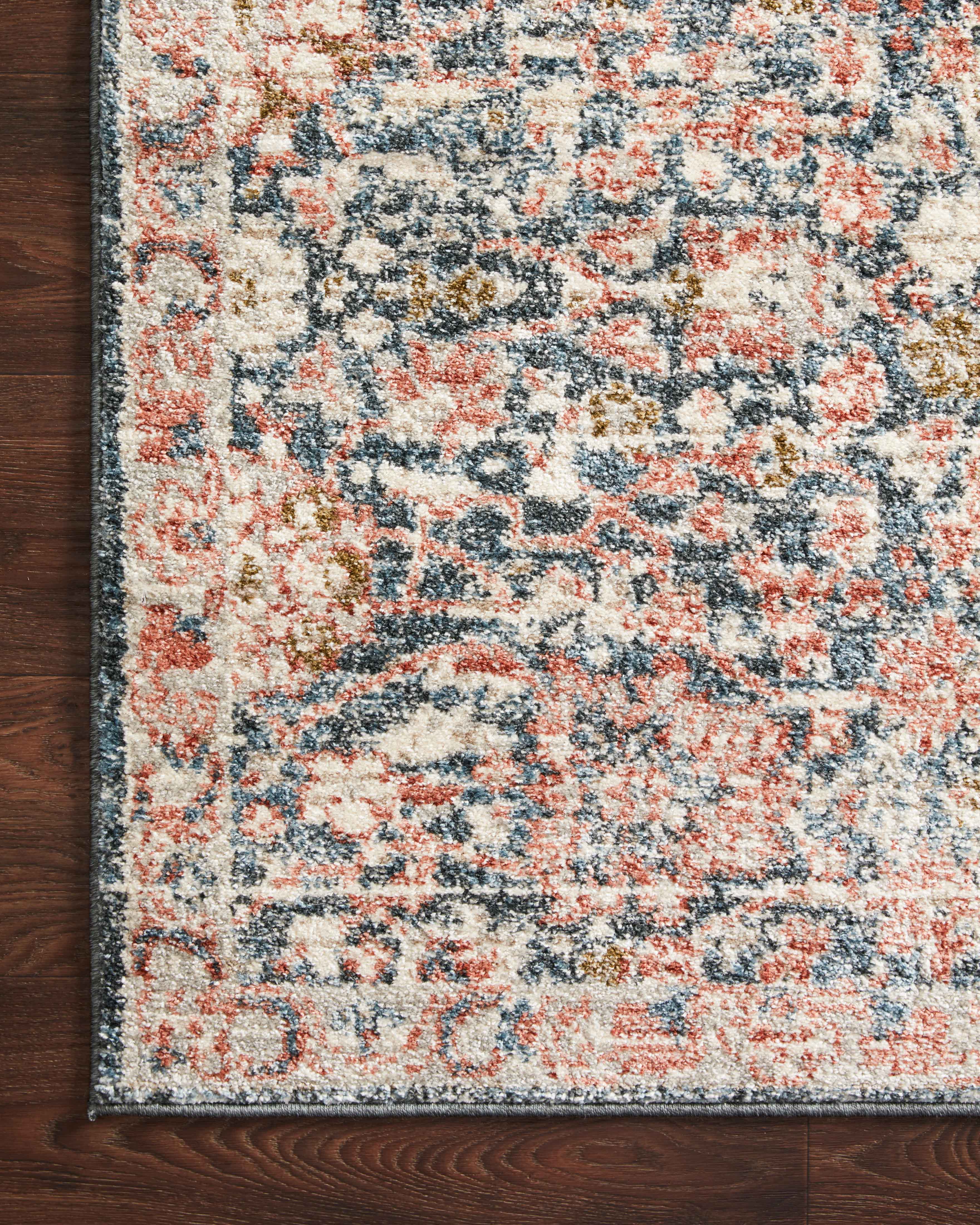 Loloi Saban Navy / Rust Rug Loloi