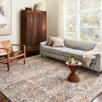 Loloi Saban Navy / Rust Rug Loloi
