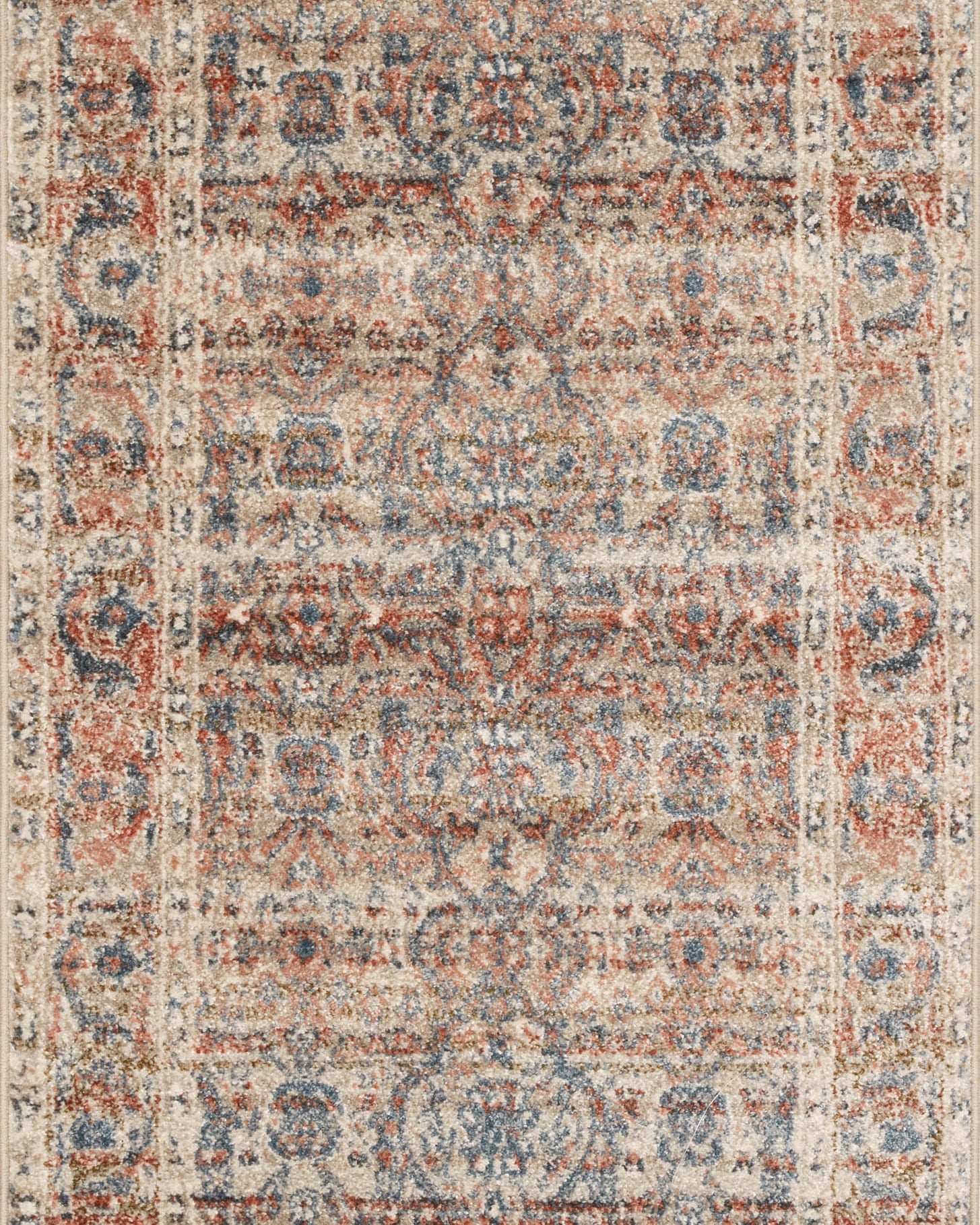 Loloi Saban Sand / Rust Rug Loloi