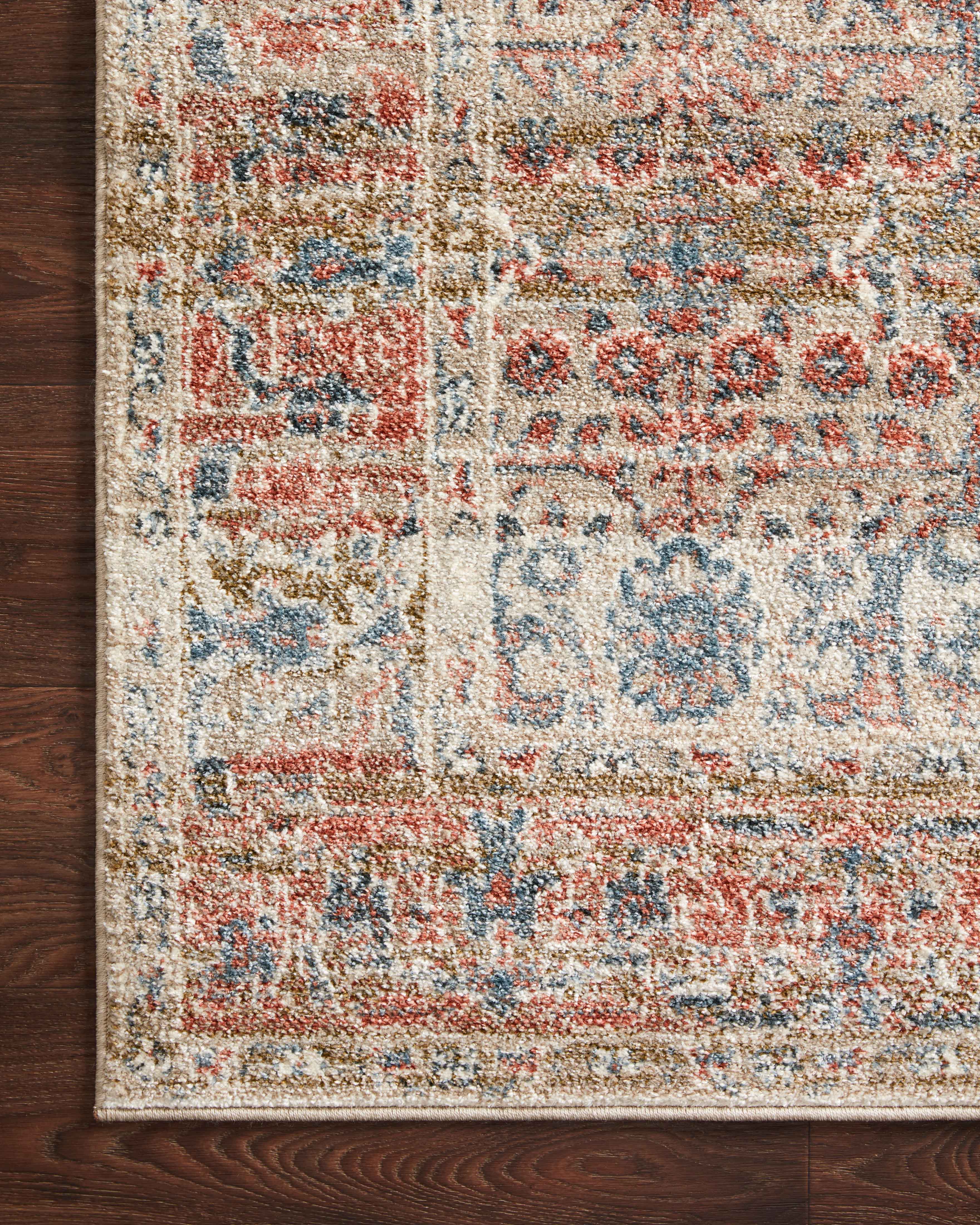 Loloi Saban Sand / Rust Rug Loloi