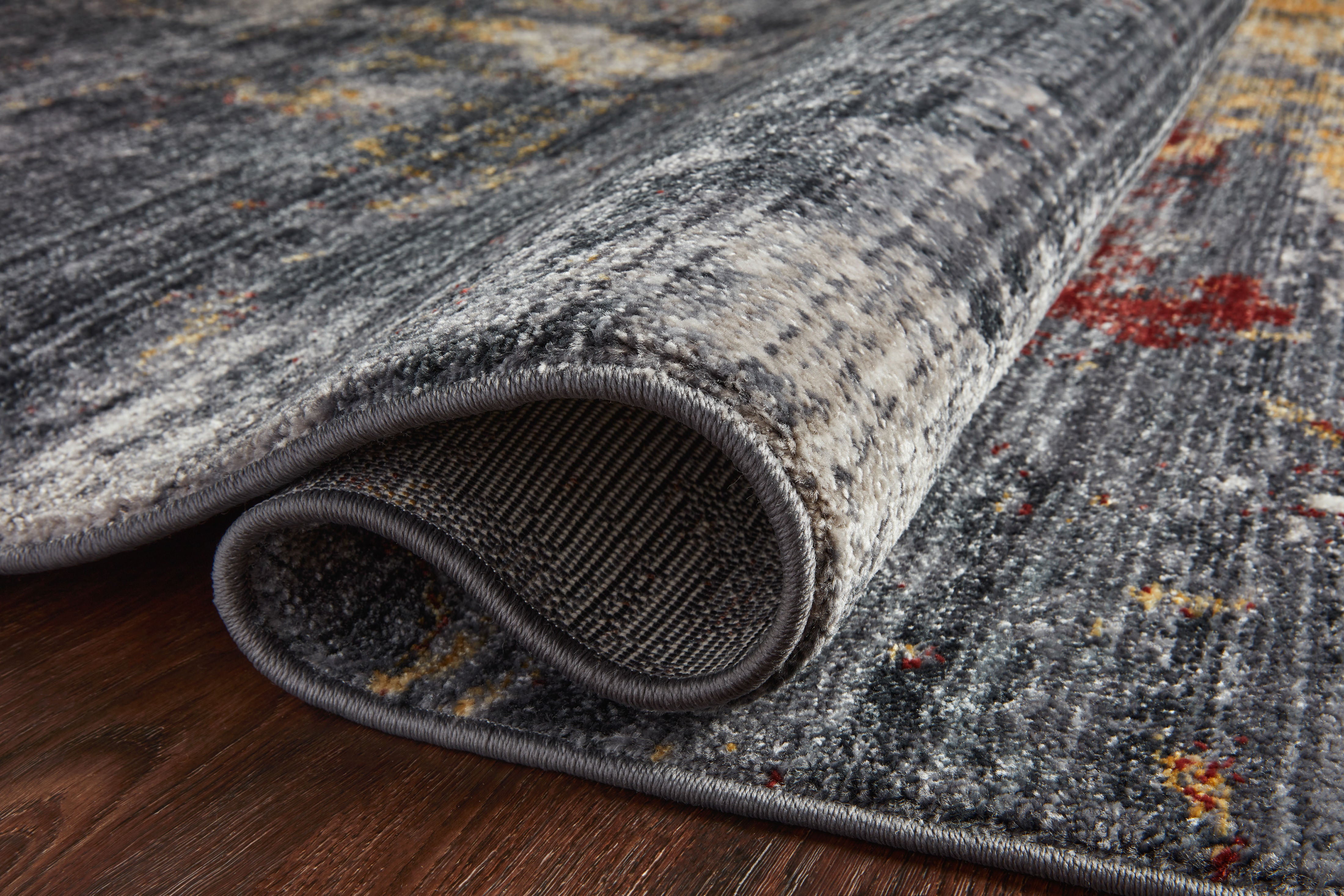 Loloi Samra Dk. Grey / Spice Rug Loloi