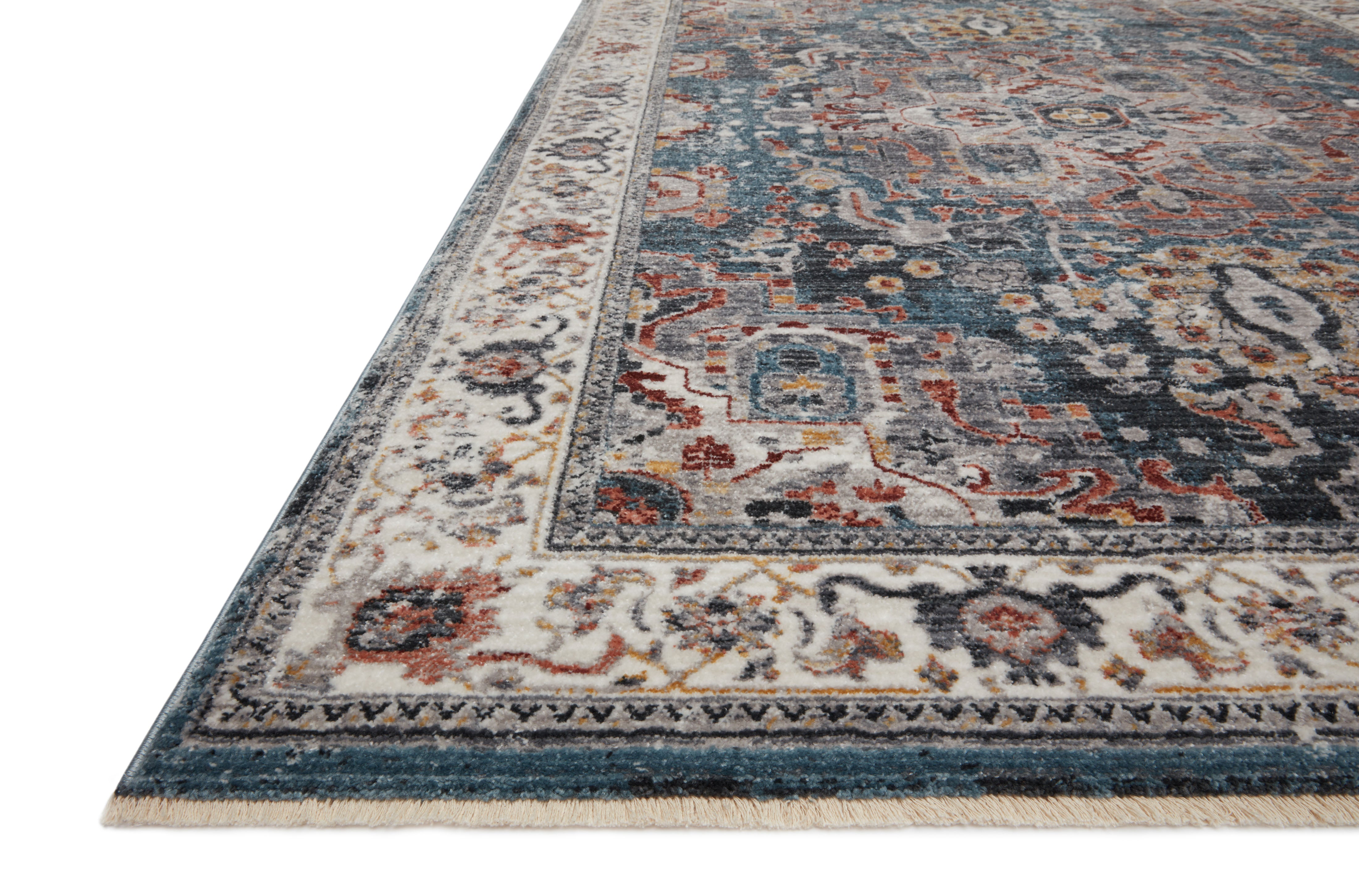 Loloi Samra Slate / Multi Rug Loloi