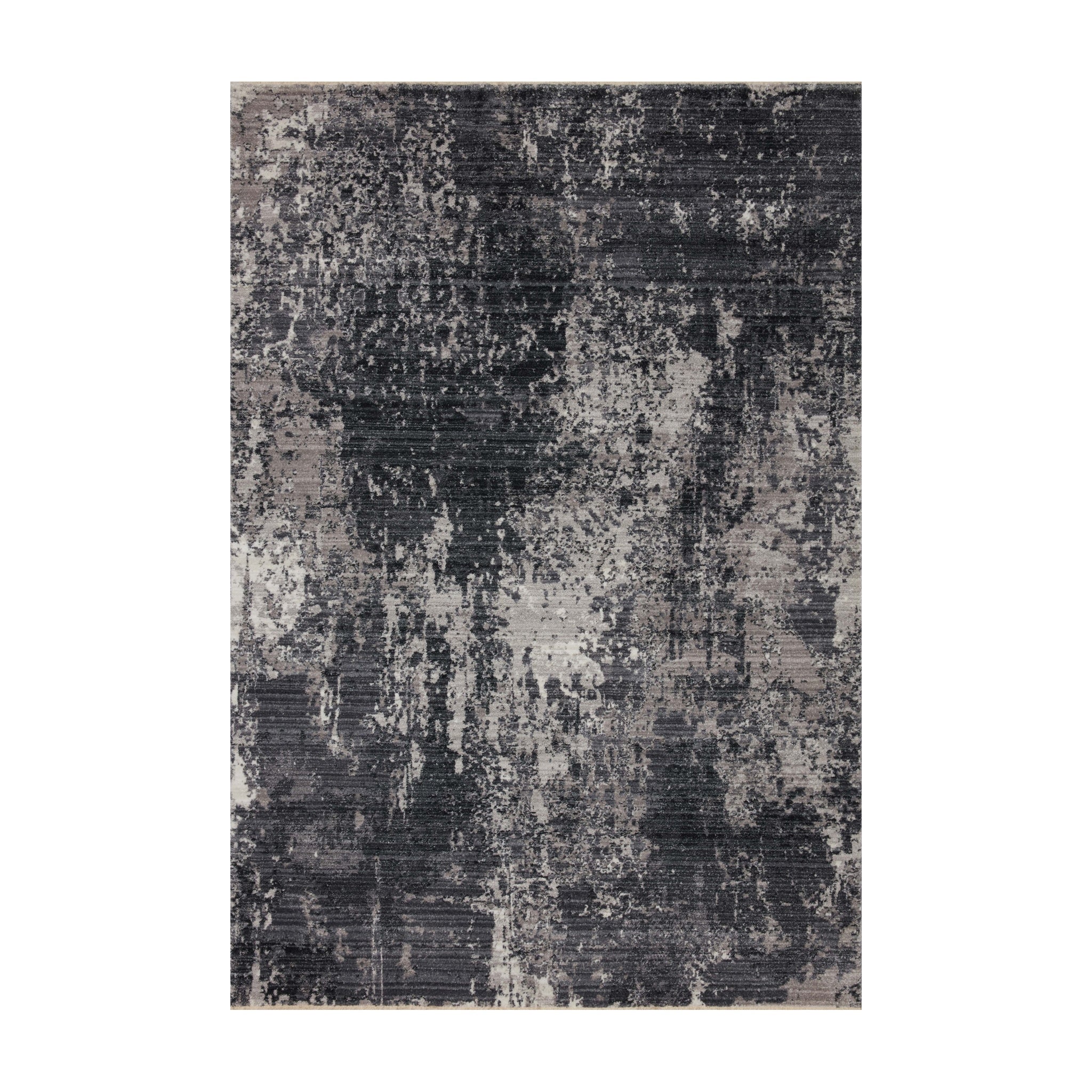 Loloi Samra Charcoal / Silver Rug Loloi 18" x 18"