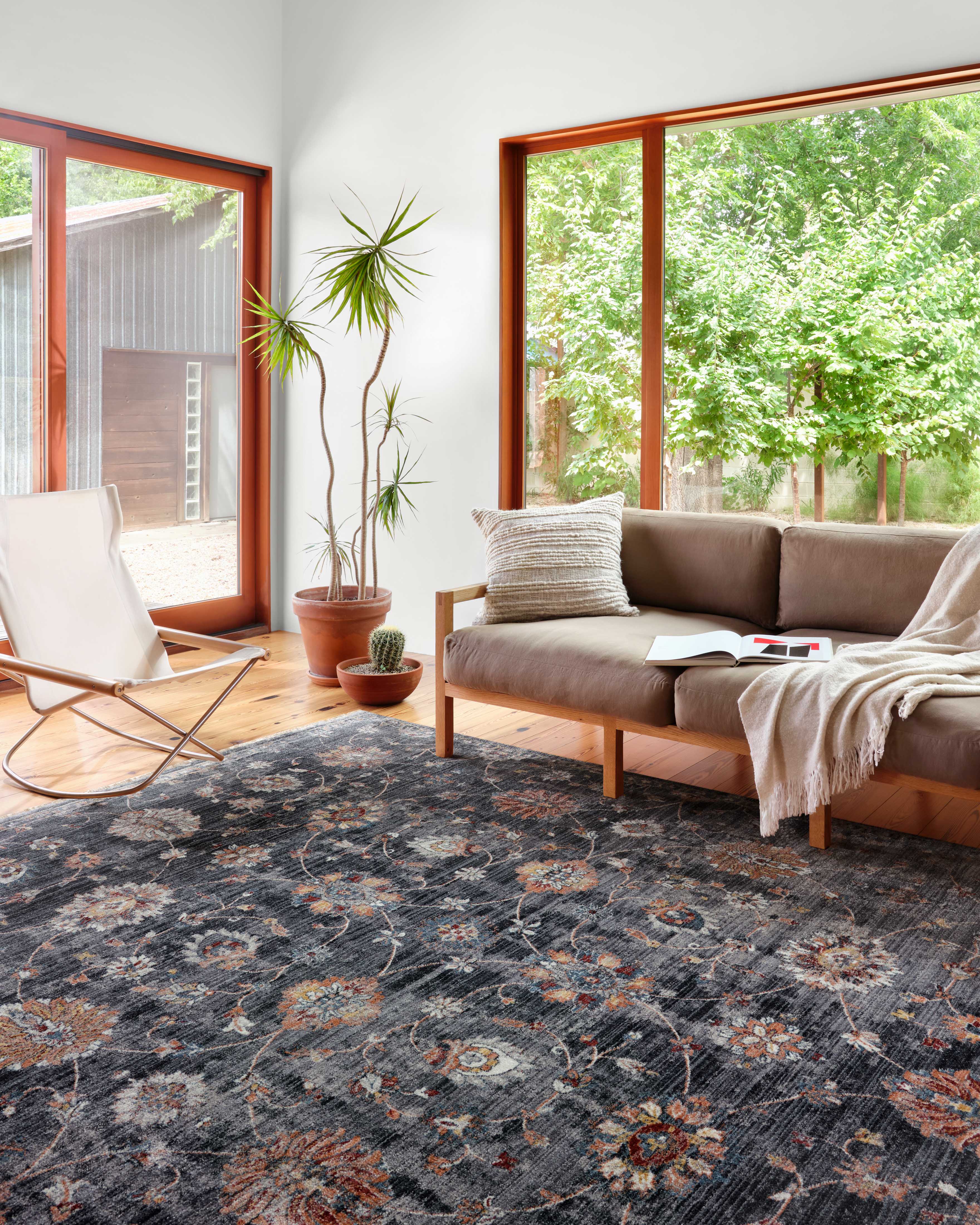 Loloi Samra Charcoal / Multi Rug Loloi