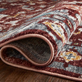 Loloi Samra Brick / Grey Rug Loloi