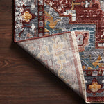Loloi Samra Brick / Grey Rug Loloi