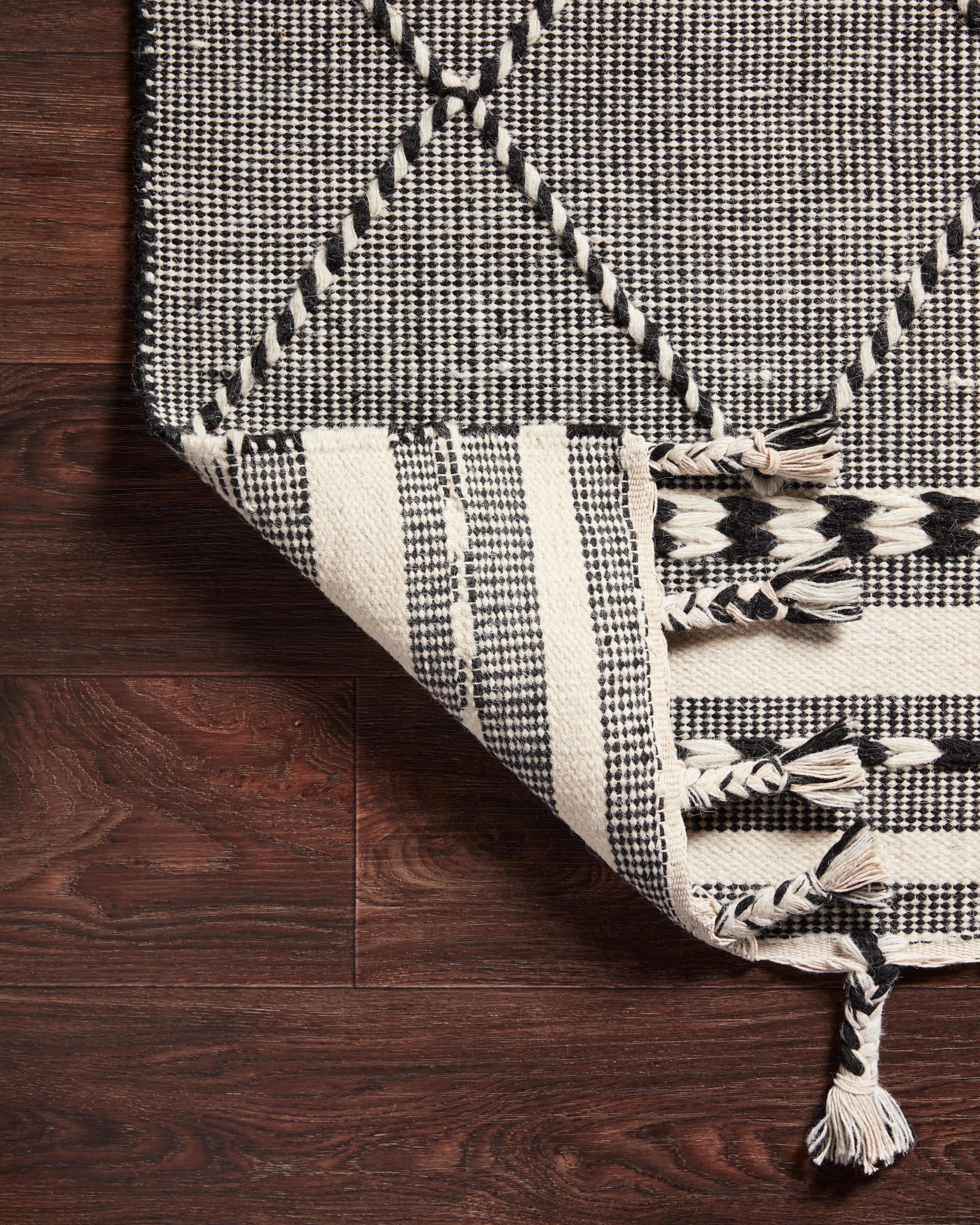 Loloi Sawyer Black Rug RUGS - wool Loloi