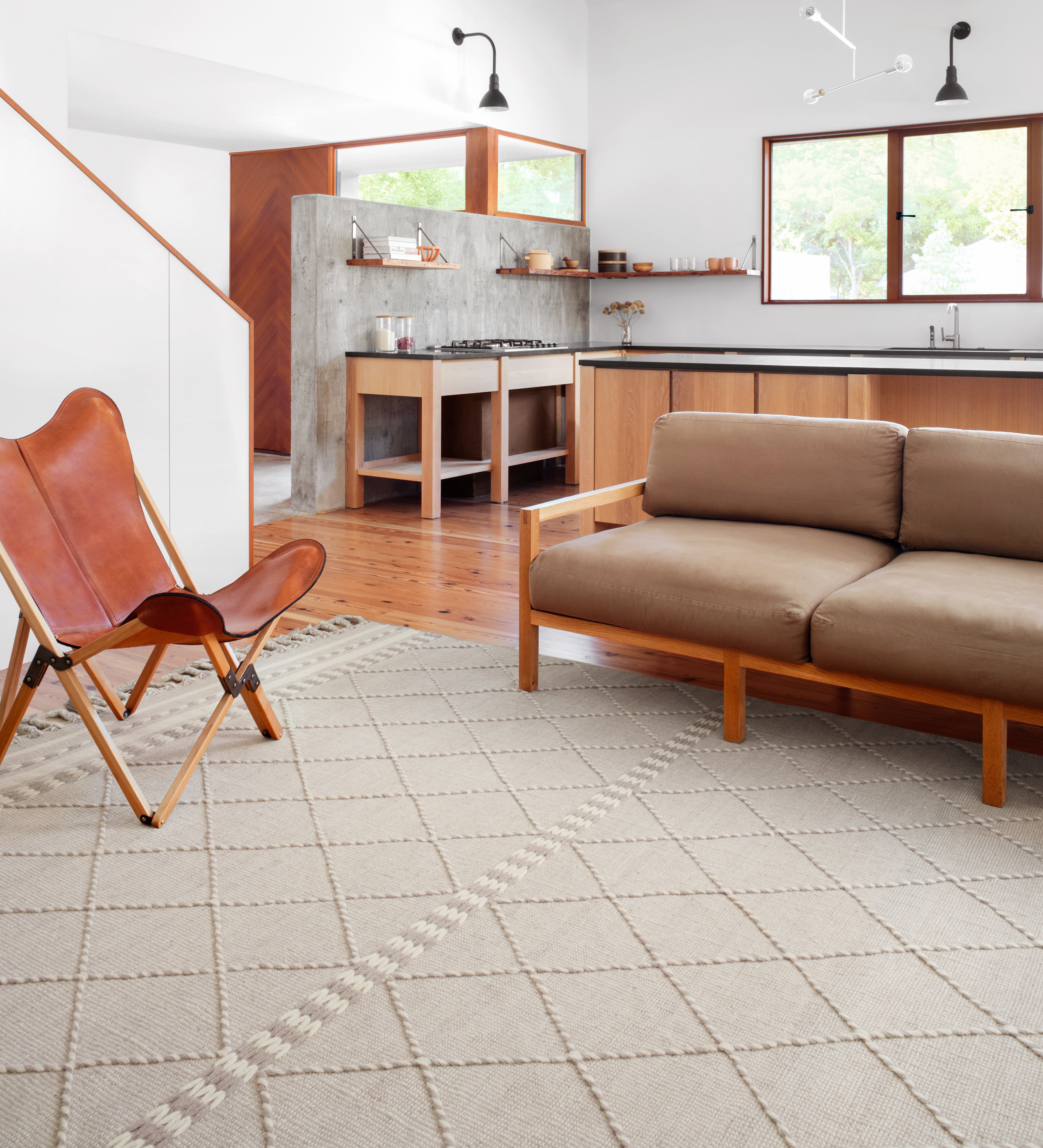 Loloi Sawyer Silver Rug RUGS - wool Loloi