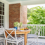 Sablebrook Blue Checkered Rug