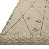 Loloi Saylor Ivory / Pebble Sample Indoor/Outdoor Rug RUGS - synthetic Loloi