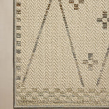 Loloi Saylor Ivory / Pebble Indoor/Outdoor Rug RUGS - synthetic Loloi