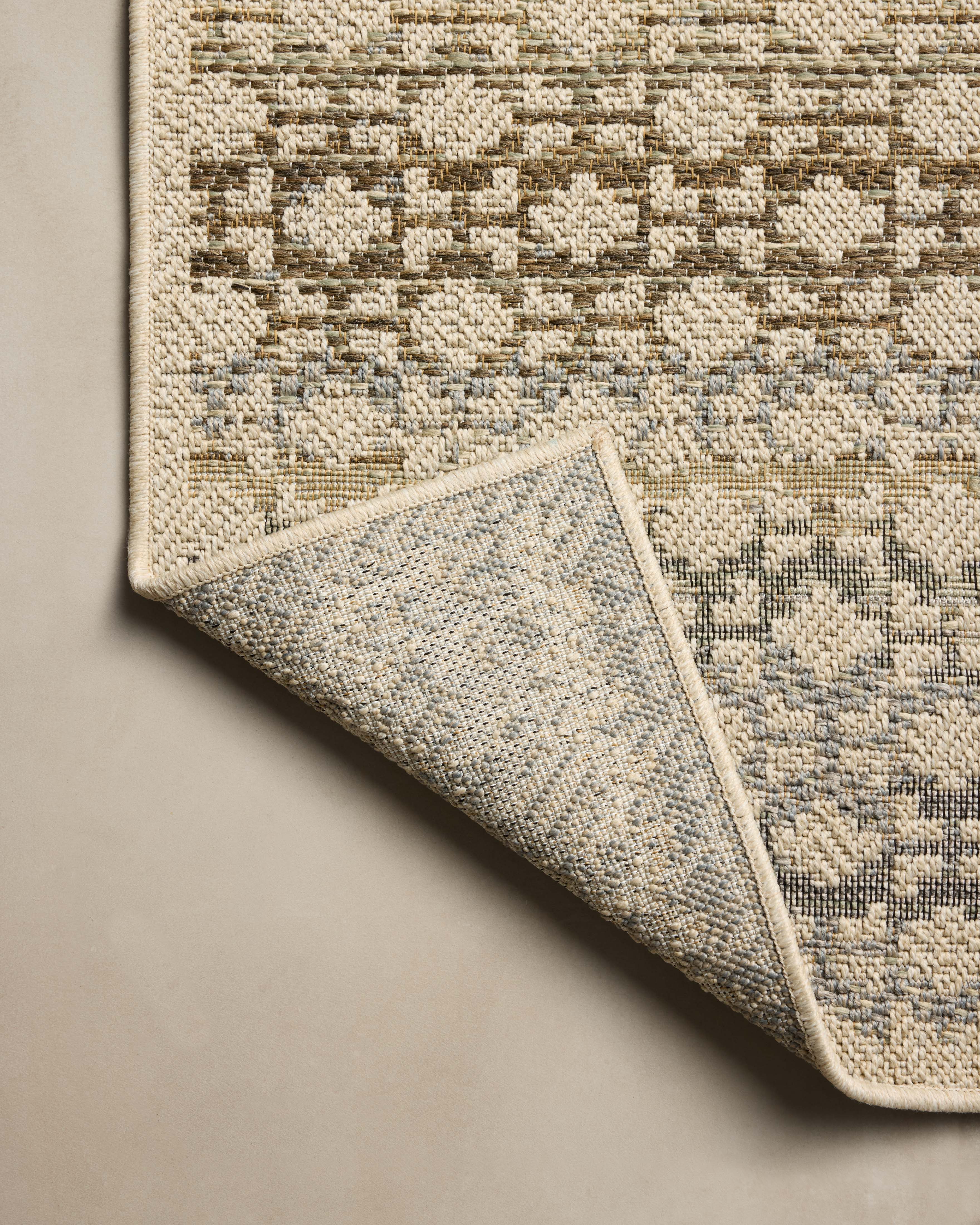 Loloi Saylor Ivory / Multi Sample Indoor/Outdoor Rug RUGS - synthetic Loloi