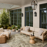 Loloi Saylor Ivory / Stone Sample Indoor/Outdoor Rug RUGS - synthetic Loloi
