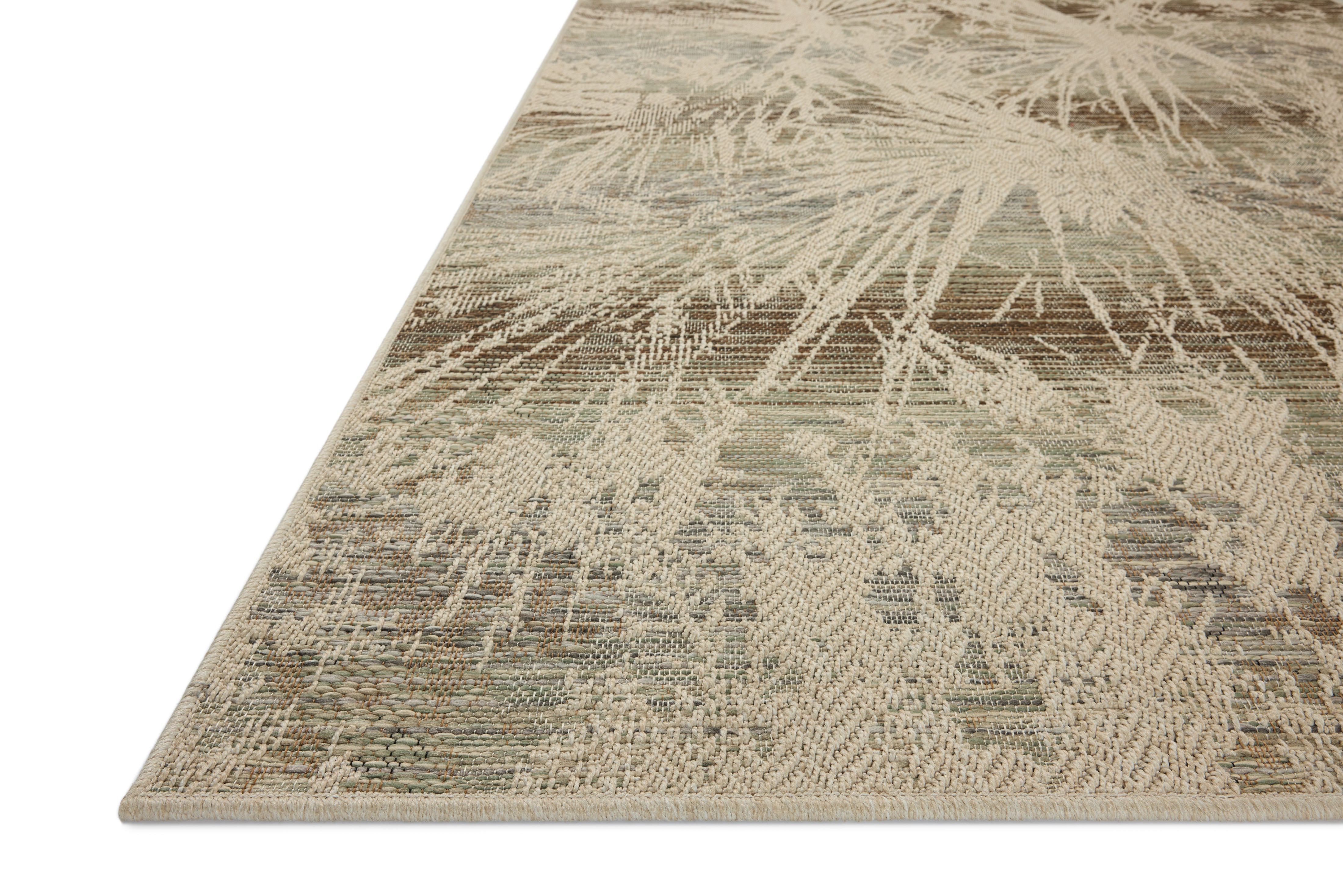 Loloi Saylor Ivory / Stone Sample Indoor/Outdoor Rug RUGS - synthetic Loloi