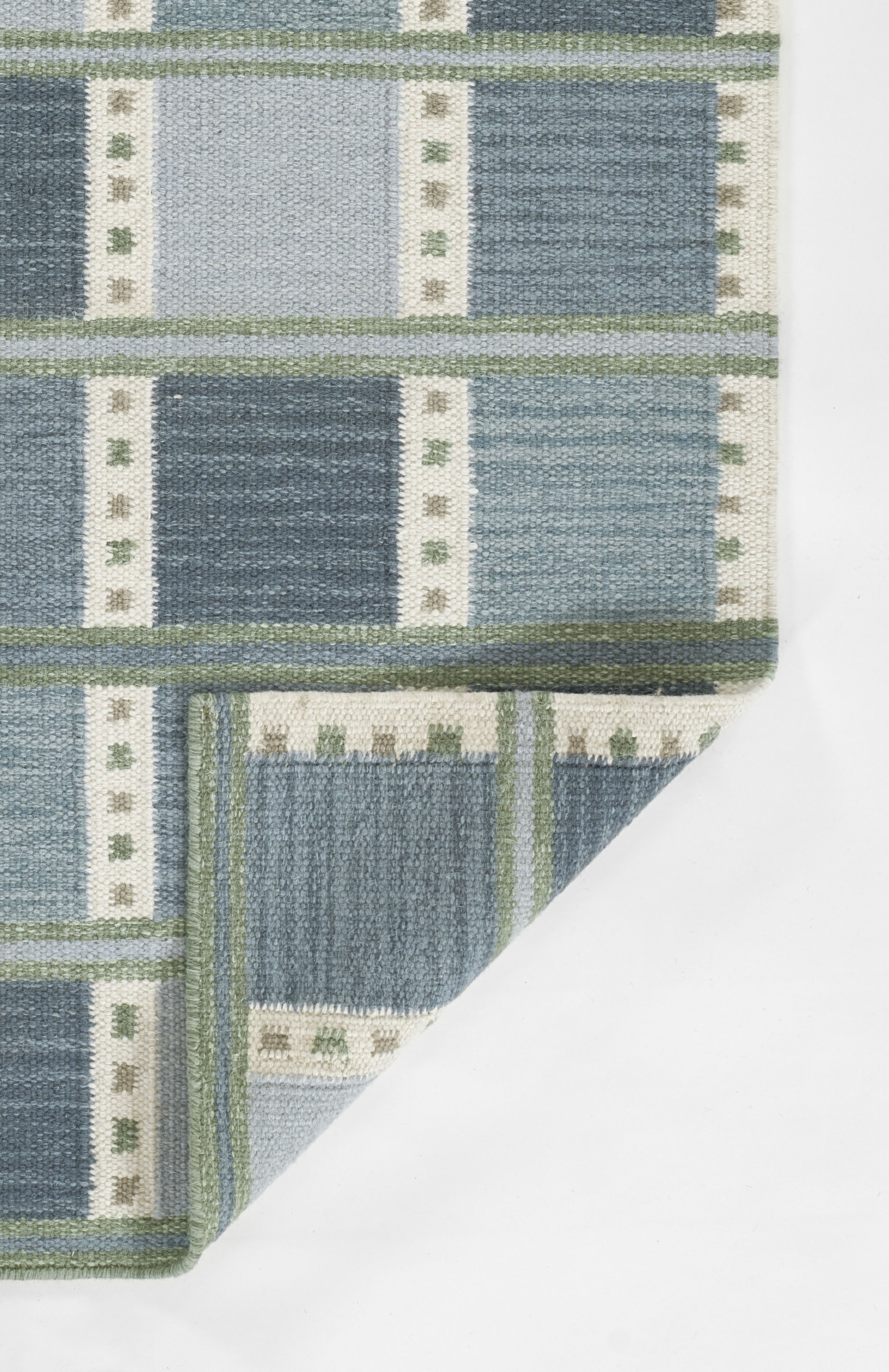 Santi Squares Hand Woven Rug RUGS - wool Momeni