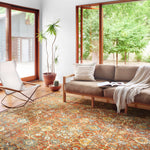 Loloi Sebastian Red / Multi Rug RUGS - synthetic Loloi