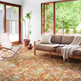 Loloi Sebastian Red / Multi Rug RUGS - synthetic Loloi