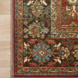 Loloi Sebastian Red / Multi Rug RUGS - synthetic Loloi