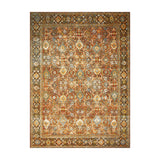 Loloi Sebastian Red / Multi Rug RUGS - synthetic Loloi 18" x 18"
