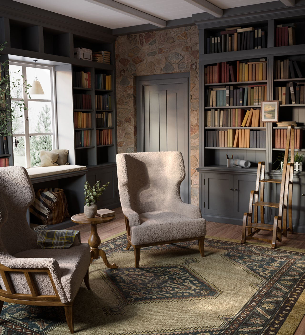 Serat Hand Woven Rug RUGS - wool Momeni