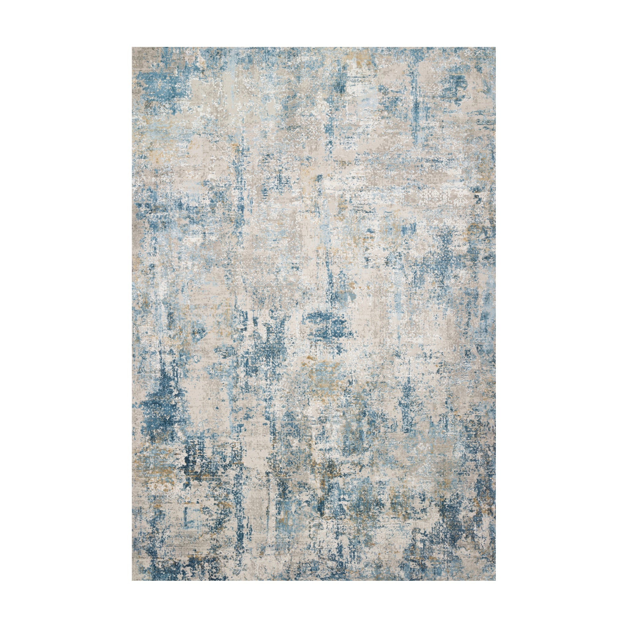 Loloi Sienne Grey / Blue Rug RUGS - synthetic Loloi 18" x 18"