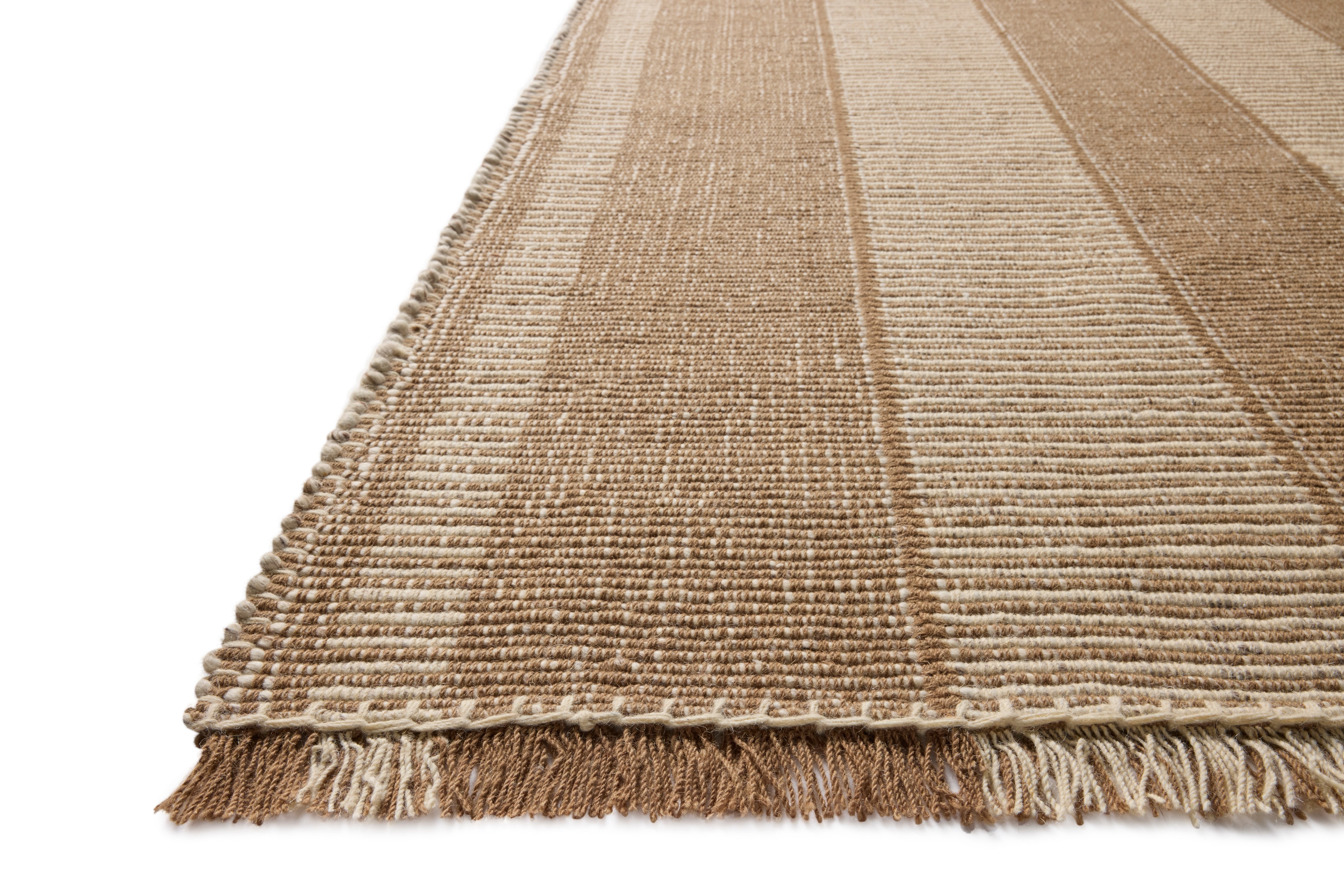 Loloi Sigrid Brown / Ivory Rug - Rug & Weave