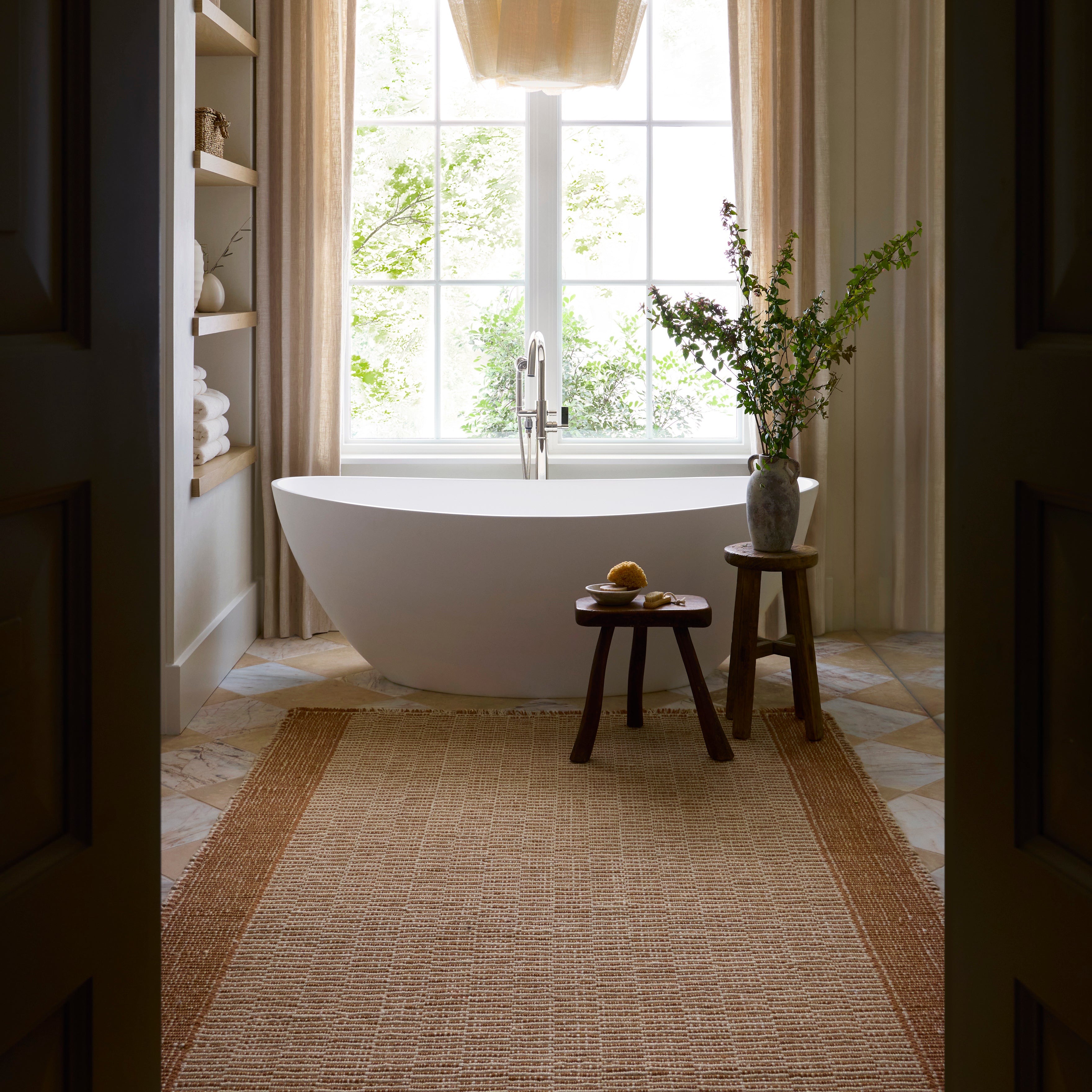 Loloi Sigrid Cinnamon / Ivory Rug - Rug & Weave