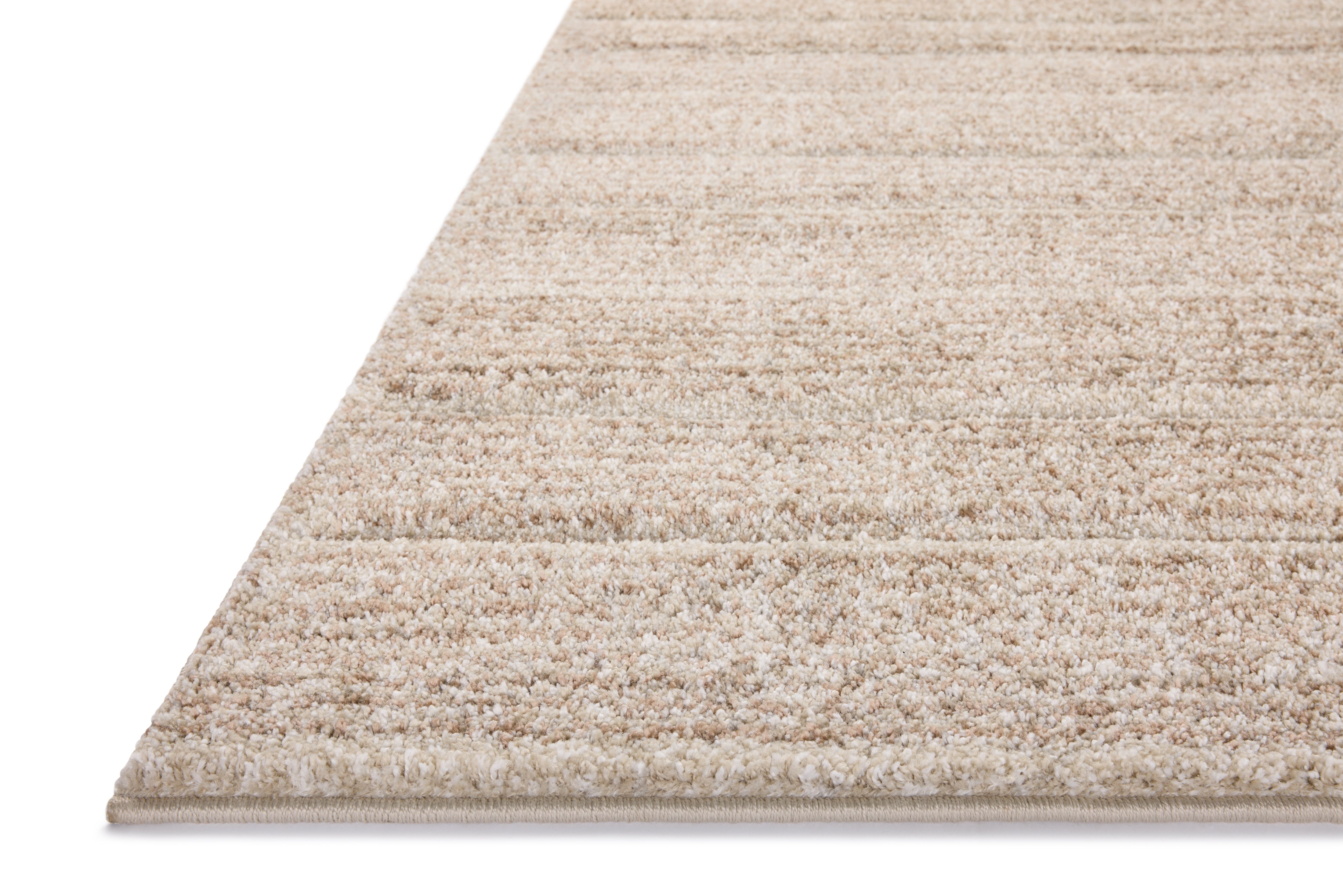 Loloi Silas Oatmeal / Clay Runner Rug RUGS - synthetic Loloi