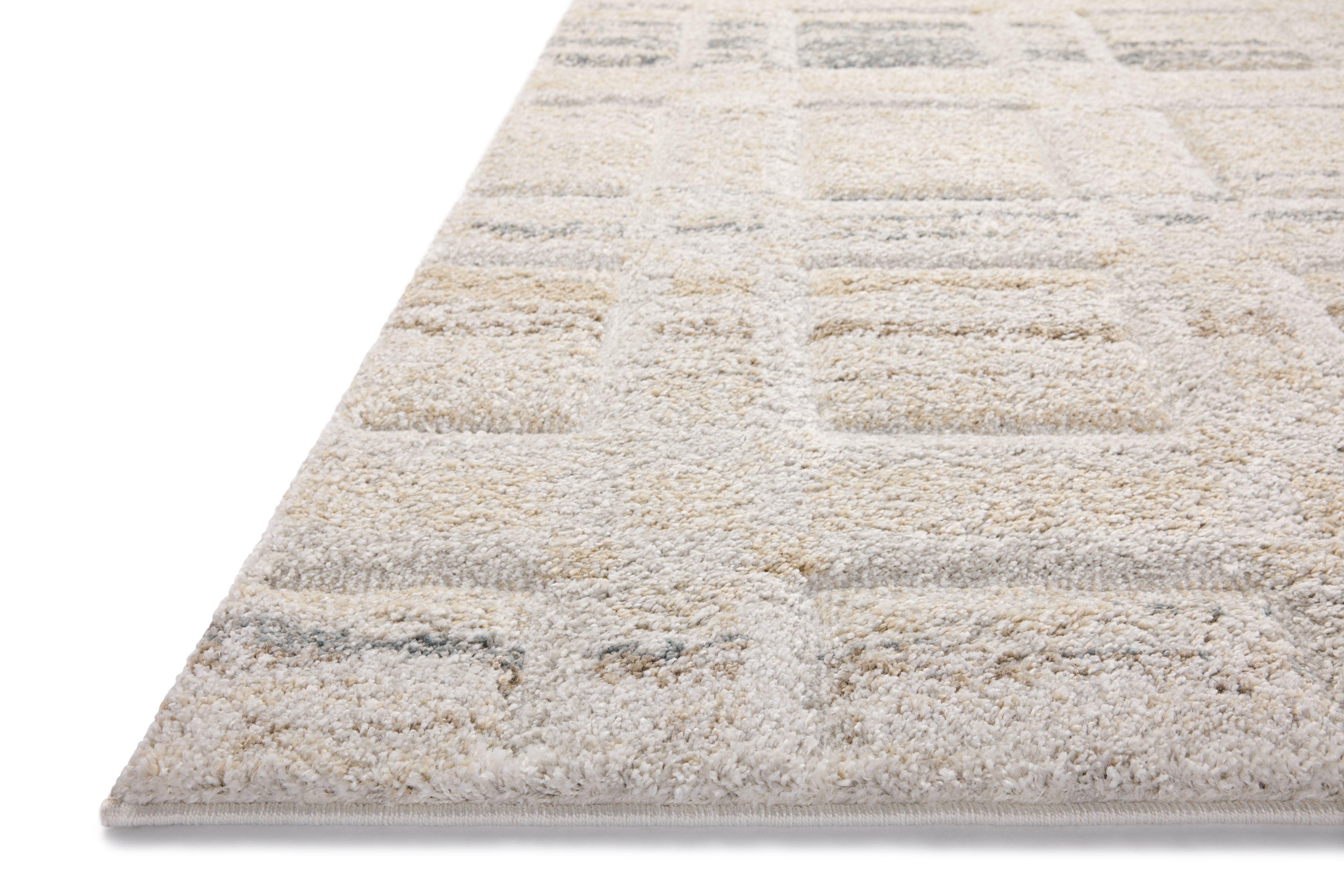 Loloi Silas Bone / Multi Runner Rug Loloi