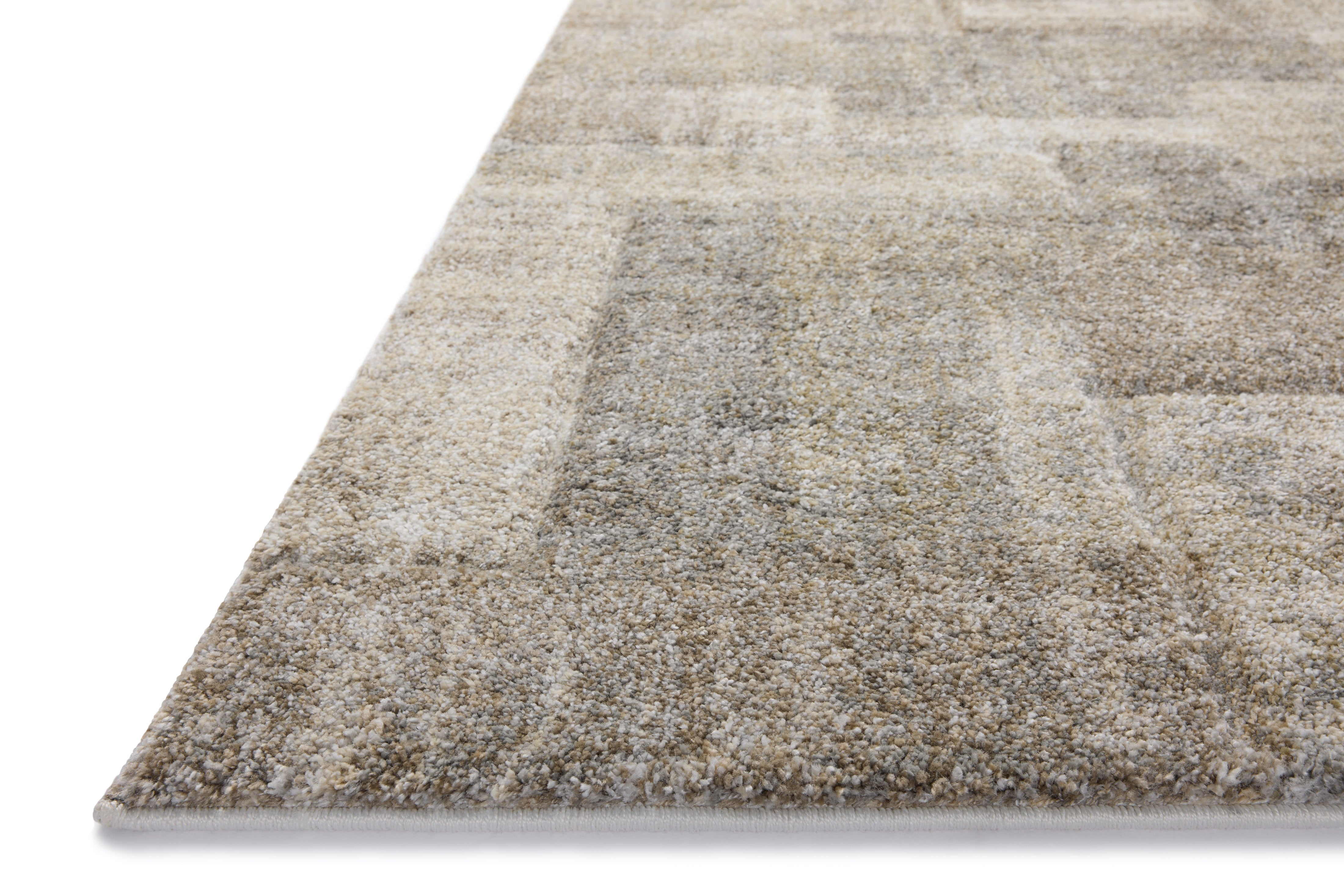 Loloi Silas Natural / Pebble Runner Rug Loloi