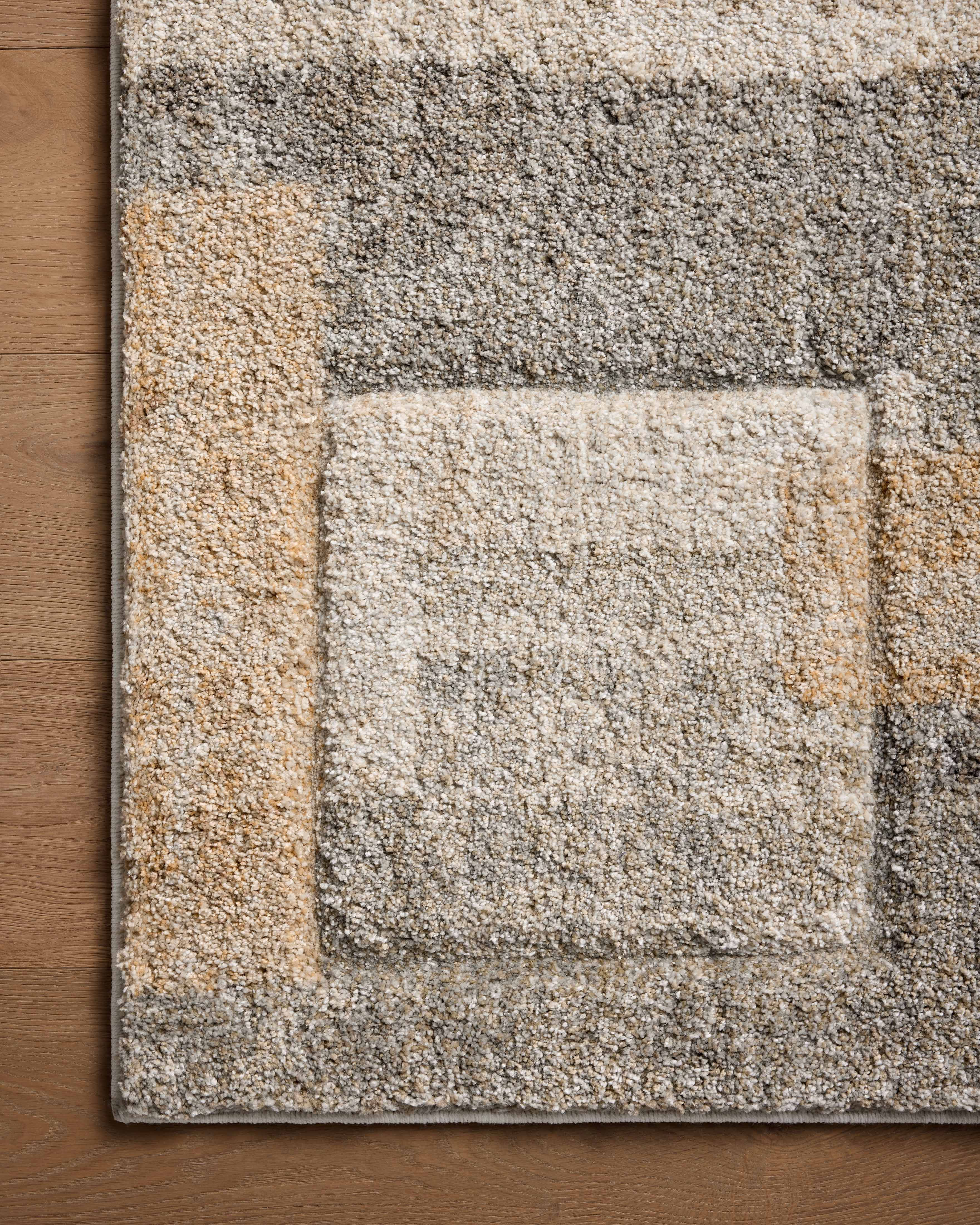 Loloi Silas Stone / Wheat Runner Rug Loloi