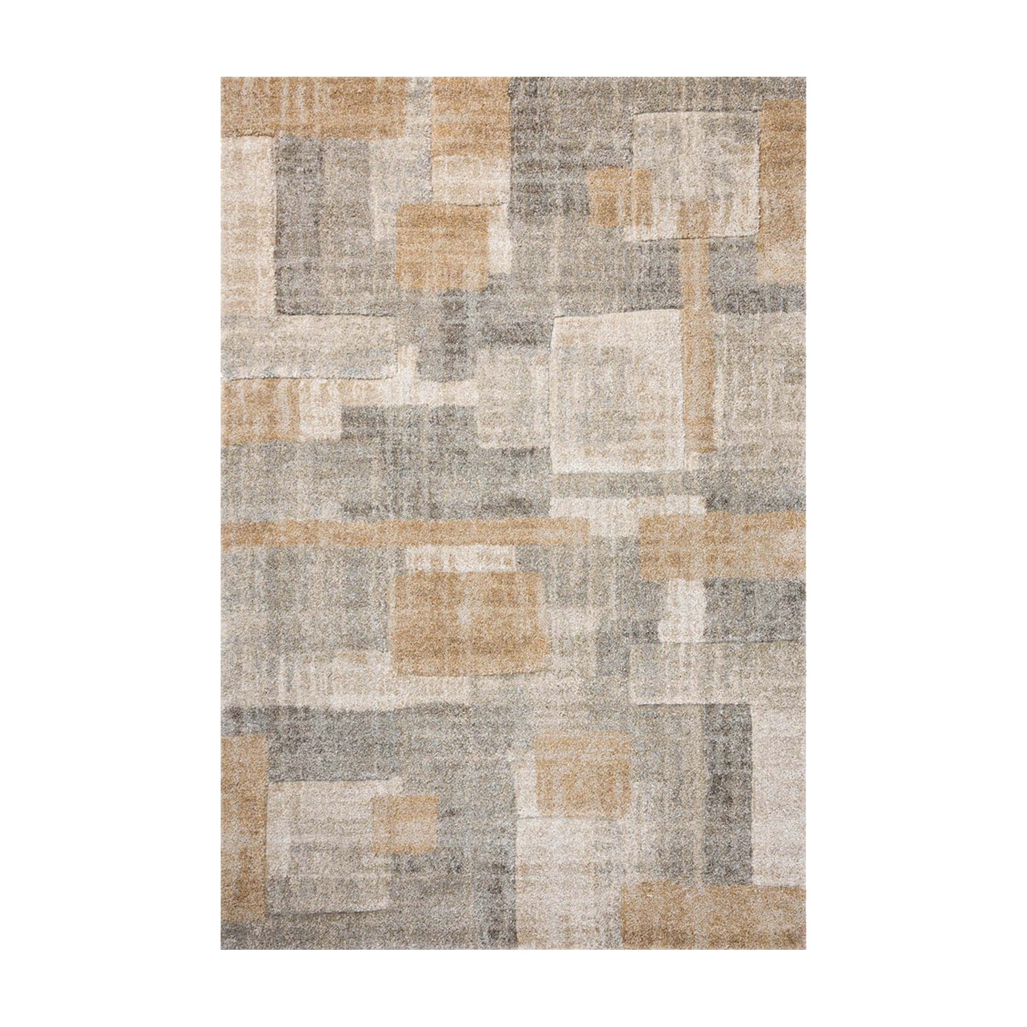 Loloi Silas Stone / Wheat Runner Rug Loloi 2'7" x 8'0"