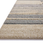 Loloi Silas Slate / Sand Runner Rug RUGS - synthetic Loloi