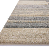 Loloi Silas Slate / Sand Runner Rug RUGS - synthetic Loloi
