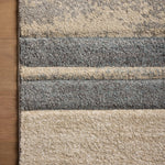 Loloi Silas Slate / Sand Runner Rug RUGS - synthetic Loloi