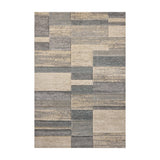 Loloi Silas Slate / Sand Runner Rug RUGS - synthetic Loloi 2'7" x 8'0"