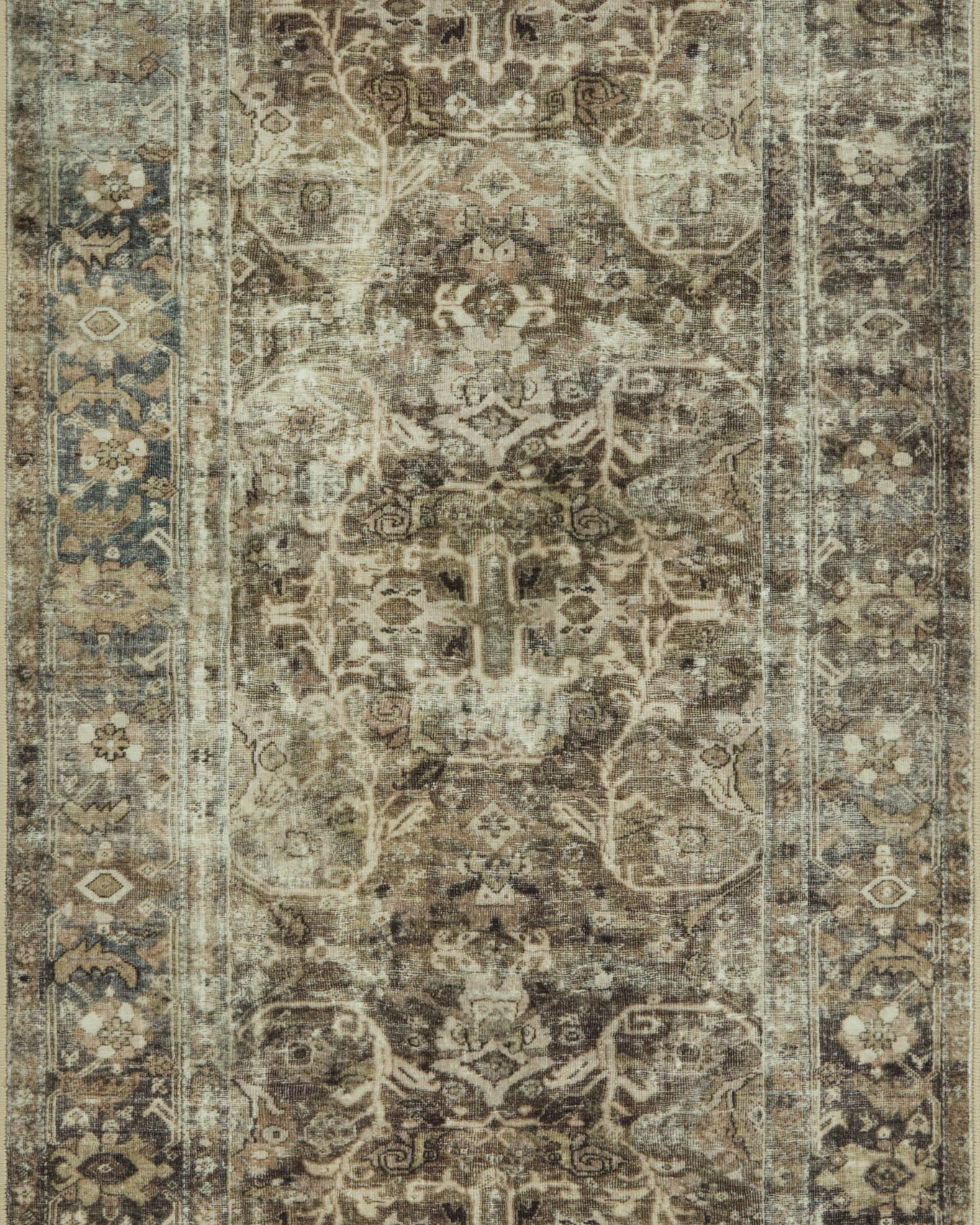 Magnolia Home by Joanna Gaines x Loloi Sinclair Pebble / Taupe Rug 0-RUGS-patterned Loloi