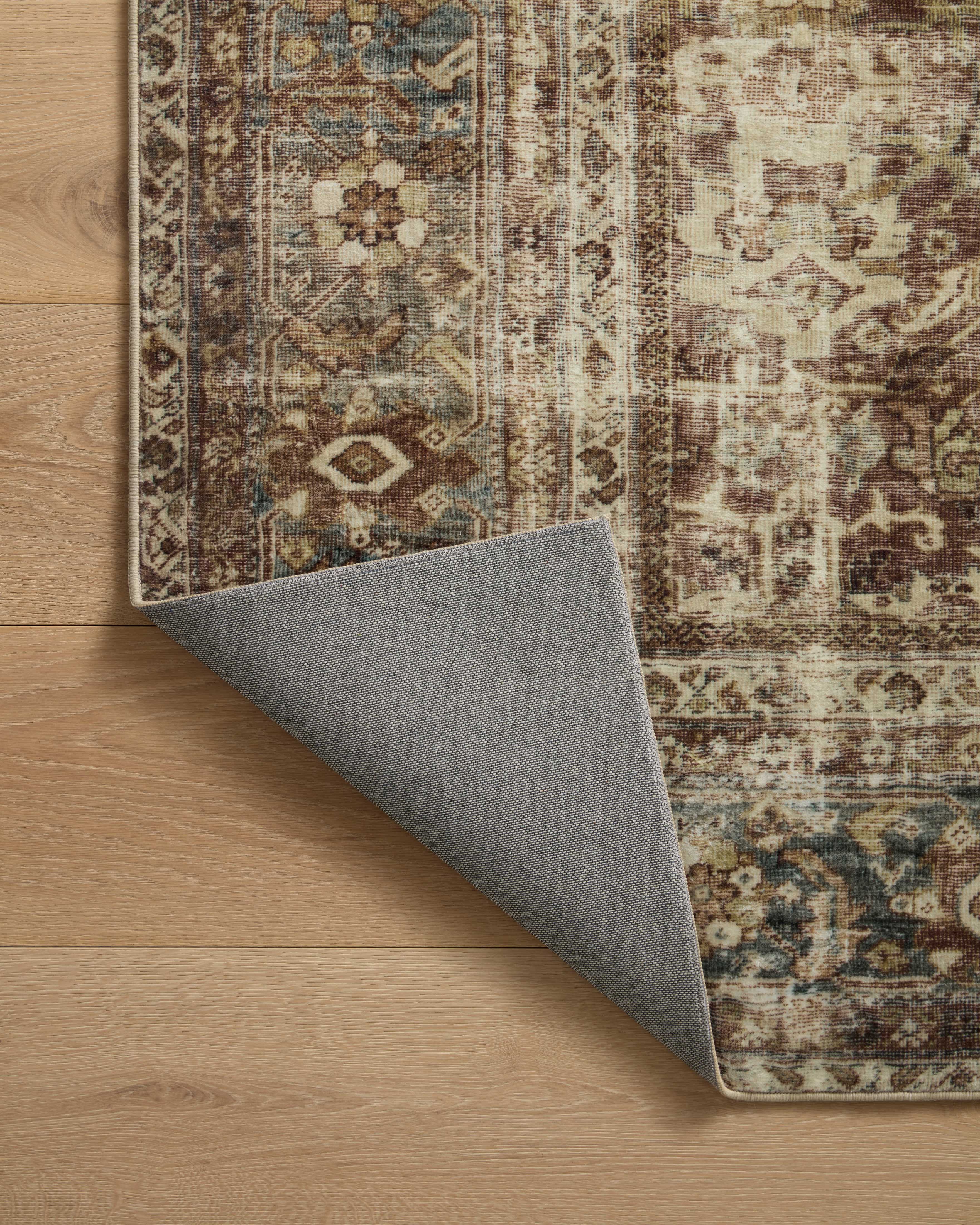 Joanna Gaines x Loloi Sinclair Rust / Lagoon Rug RUGS - synthetic Loloi