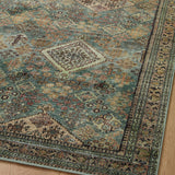 Joanna Gaines x Loloi Sinclair Turquoise / Multi Rug RUGS - synthetic Loloi