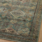 Magnolia Home by Joanna Gaines x Loloi Sinclair Turquoise / Multi Rug 1 - RUGS - patterned Loloi