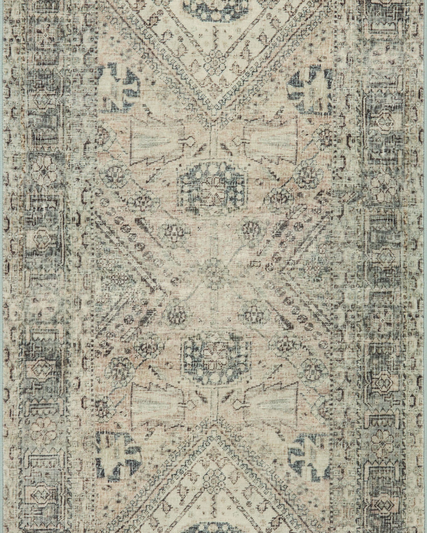 Magnolia Home by Joanna Gaines x Loloi Sinclair Natural / Sage Rug 0-RUGS-patterned Loloi