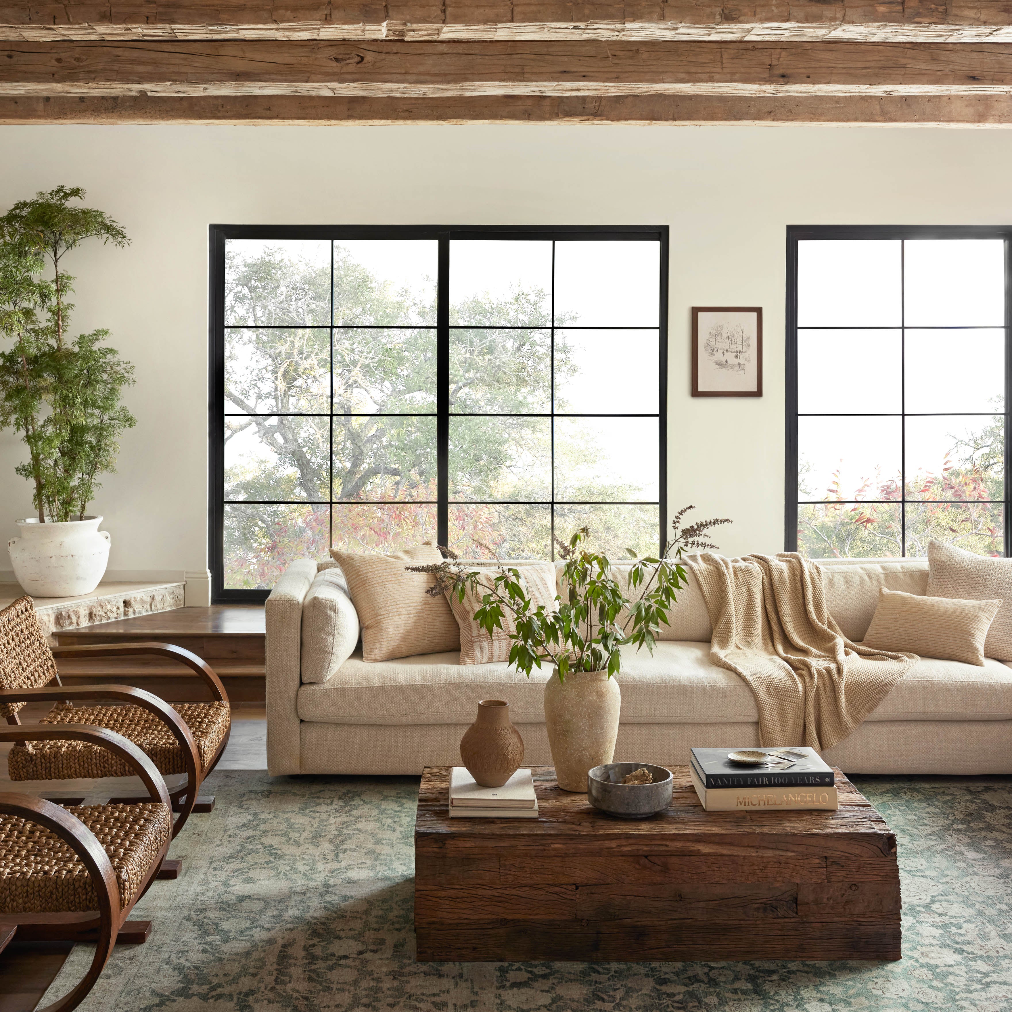 Joanna Gaines x Loloi Sinclair Jade / Sand Rug RUGS - synthetic Loloi