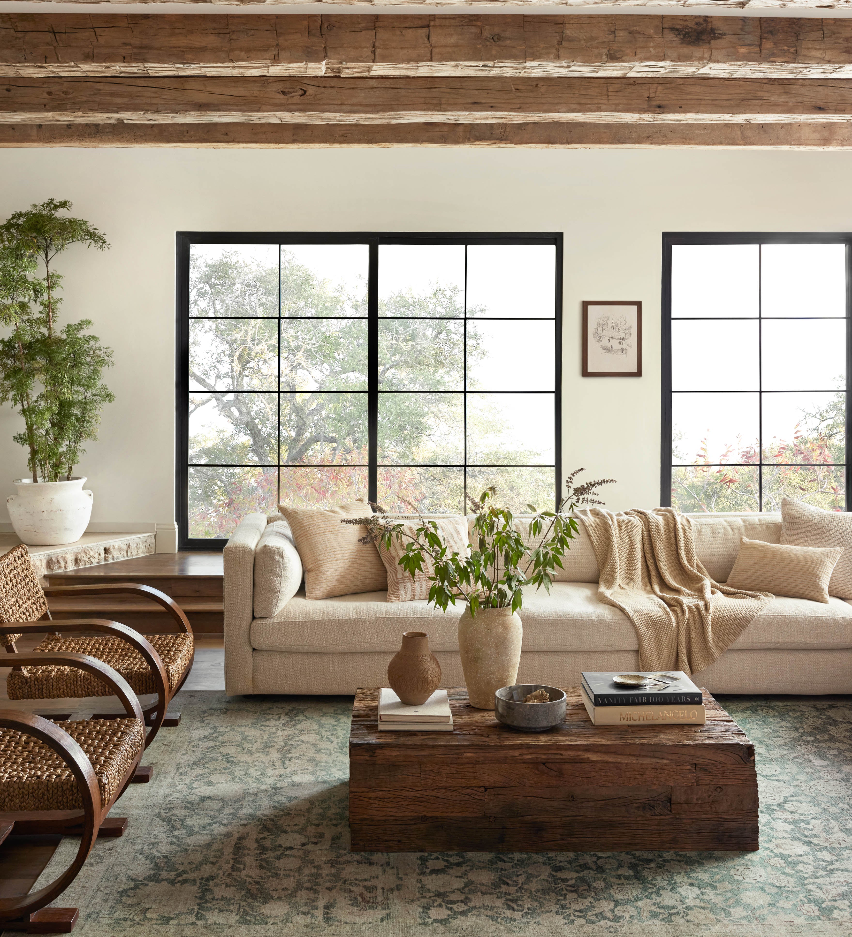 Magnolia Home by Joanna Gaines x Loloi Sinclair Jade / Sand Rug 0-RUGS-patterned Loloi