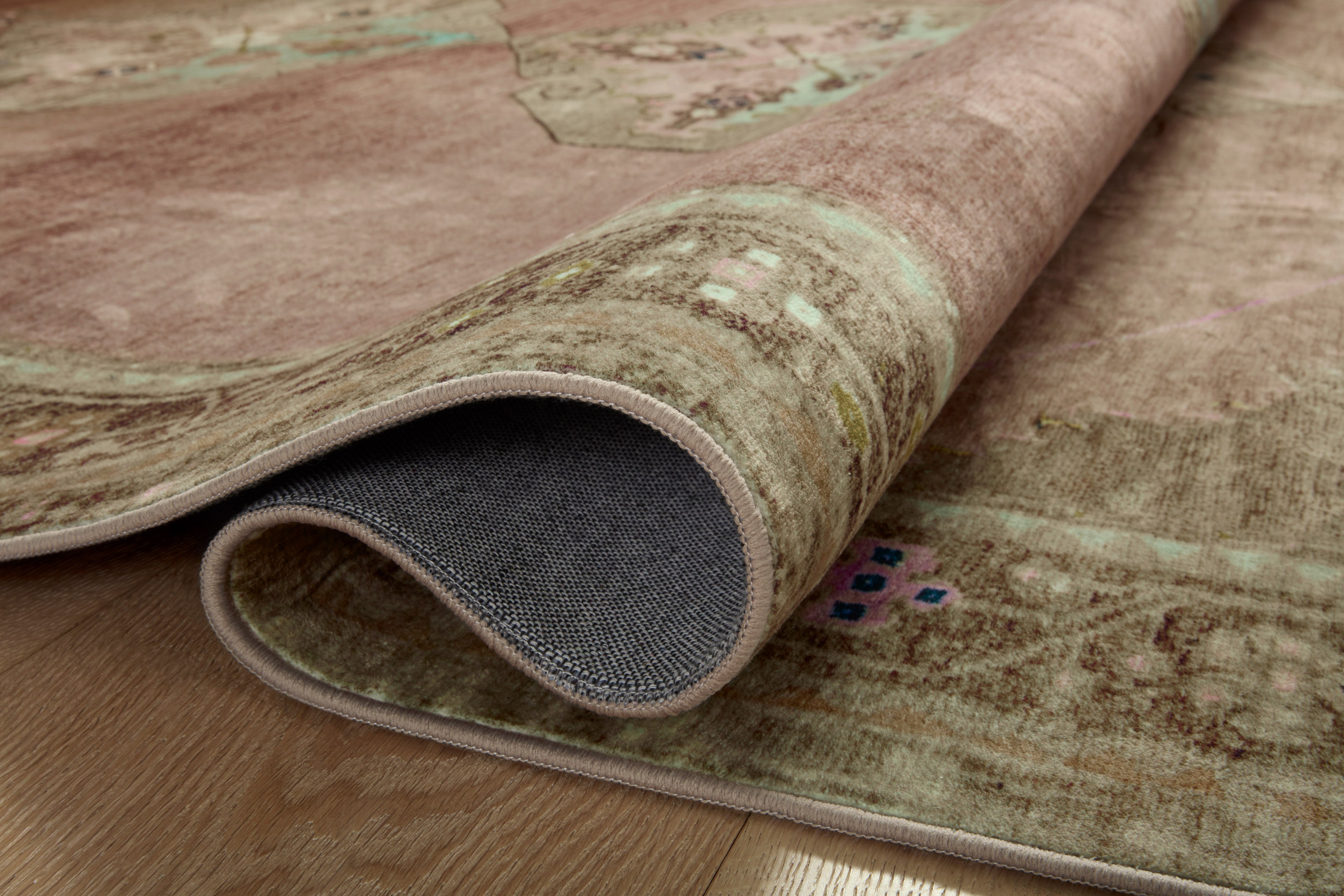 Joanna Gaines x Loloi Sinclair Clay / Tobacco Rug RUGS - synthetic Loloi