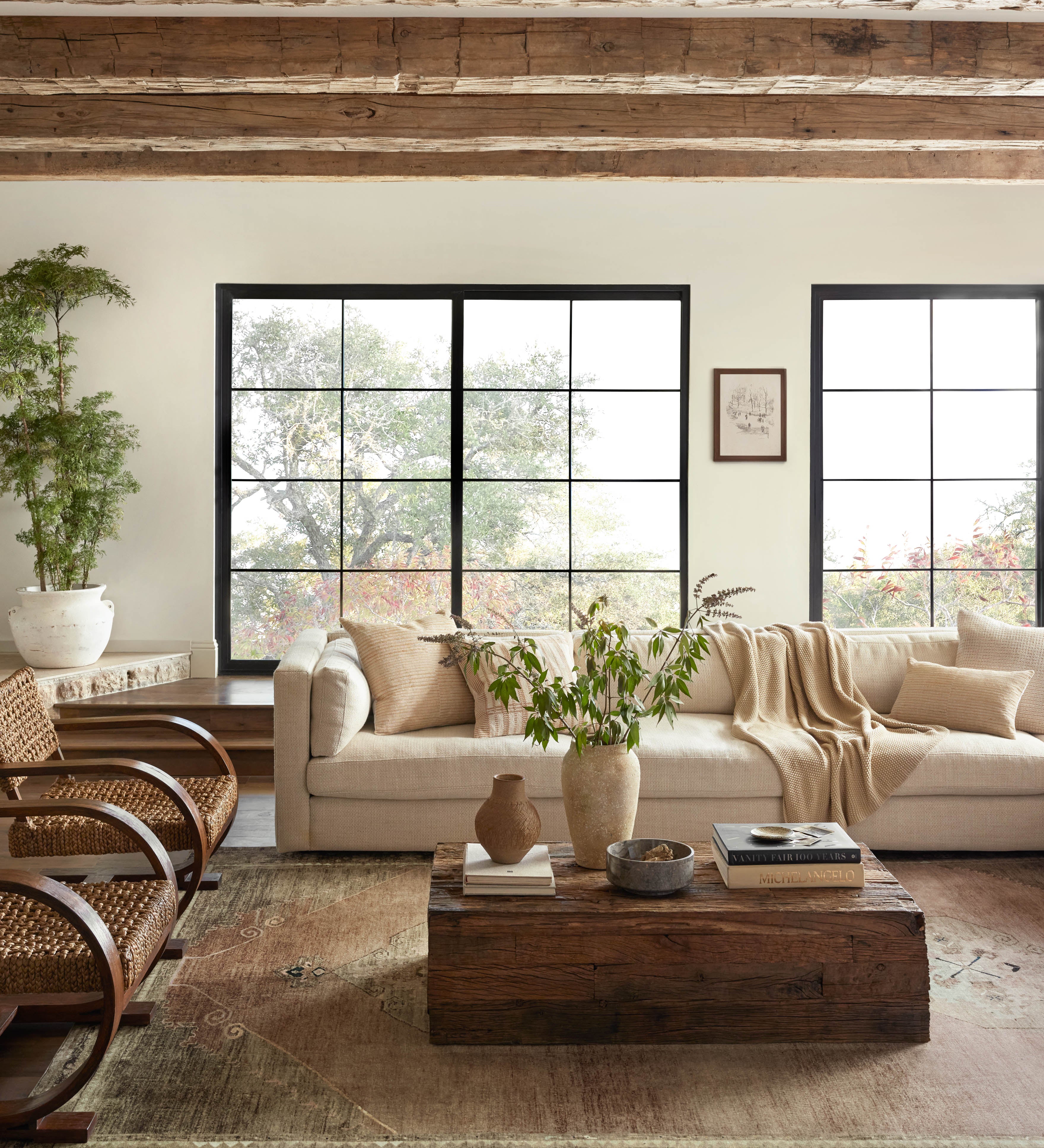 Magnolia Home by Joanna Gaines x Loloi Sinclair Clay / Tobacco Rug 0-RUGS-patterned Loloi