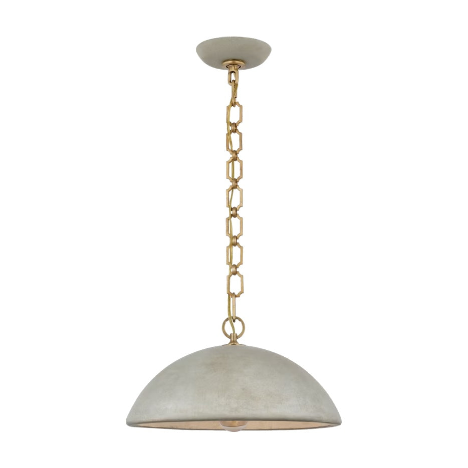 STORE FIXTURE - Elliot Large Pendant - Portland Grey LIGHTING - store fixture Visual Comfort - Signature