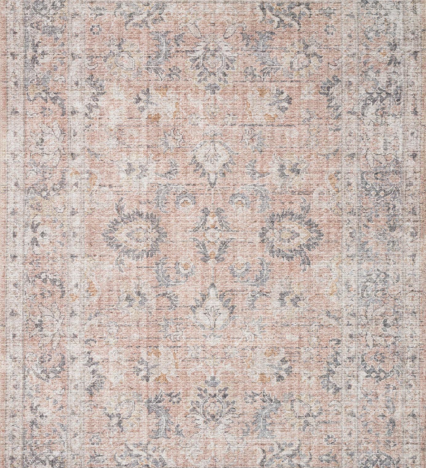Loloi Skye Blush / Grey Rug RUGS - patterned Loloi