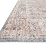 Loloi Skye Grey / Apricot Rug RUGS - synthetic Loloi