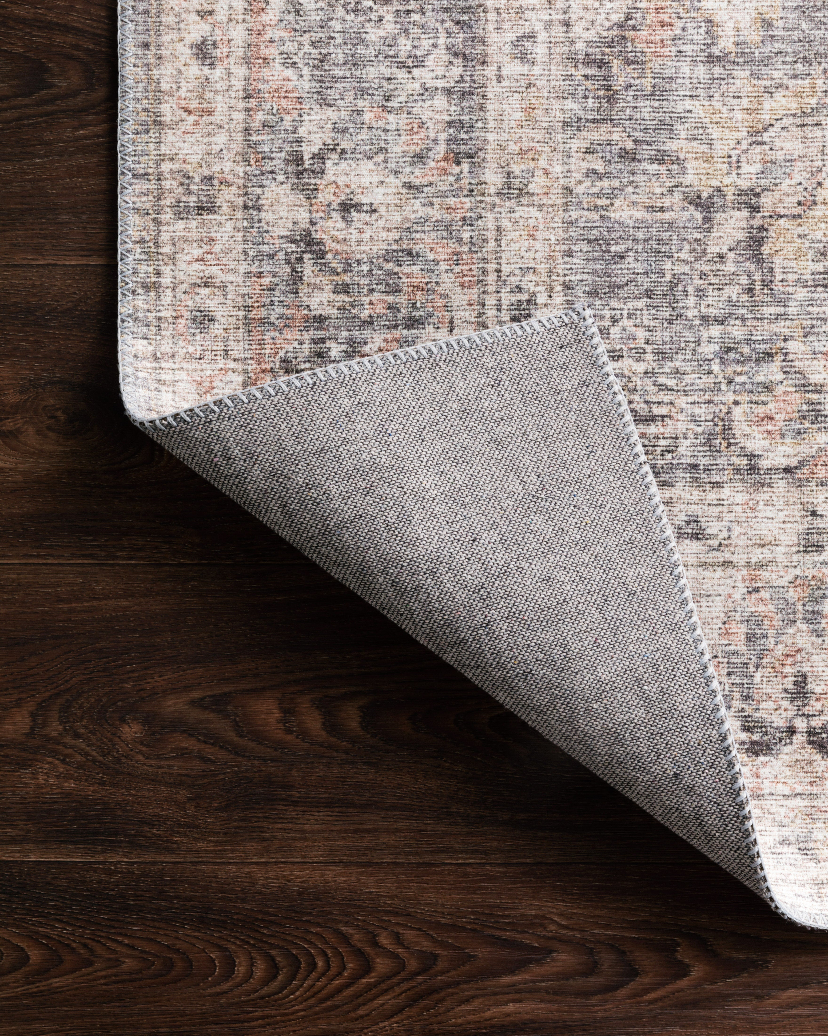 Loloi Skye Grey / Apricot Rug RUGS - synthetic Loloi