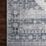 Loloi Skye Silver / Grey Oval Rug RUGS - synthetic Loloi